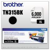 Tn315bk High-yield Toner, 6000 Page-yield, Black