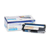 Tn315c High-yield Toner, 3500 Page-yield, Cyan