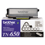 Tn650 High-yield Toner, 8000 Page-yield, Black