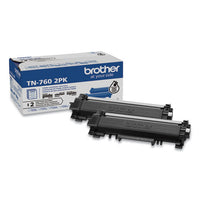 Tn7602pk High-yield Toner, 3,000 Page-yield, Black, 2-pack