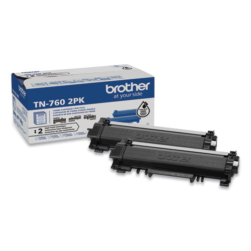 Tn7602pk High-yield Toner, 3,000 Page-yield, Black, 2-pack