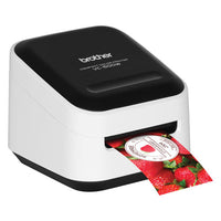 Vc-500w Versatile Compact Color Label And Photo Printer With Wireless Networking, 7.5 Mm-s Print Speed, 4.4 X 4.6 X 3.8