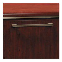 Enterprise Collection 60w Double Pedestal Desk, 60w X 28.63d X 29.75h, Harvest Cherry (box 1 Of 2)