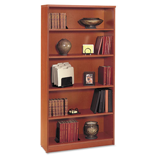 Series C Collection 36w 5 Shelf Bookcase, Mocha Cherry