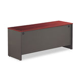 Series C Collection 72w Credenza Shell, Mocha Cherry-graphite Gray