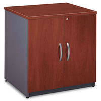 Series C Collection 30w Storage Cabinet, Mocha Cherry-graphite Gray