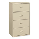 400 Series Two-drawer Lateral File, 30w X 18d X 28h, Putty