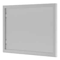 Bl Series Hutch Doors, Glass, 13.25w X 17.38h, Silver-frosted