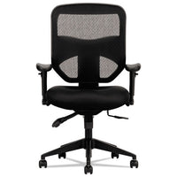 Vl532 Mesh High-back Task Chair, Supports Up To 250 Lbs., Black Seat-black Back, Black Base