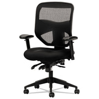 Vl532 Mesh High-back Task Chair, Supports Up To 250 Lbs., Black Seat-black Back, Black Base