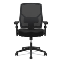 Vl581 High-back Task Chair, Supports Up To 250 Lbs., Black Seat-black Back, Black Base