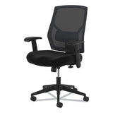 Vl581 High-back Task Chair, Supports Up To 250 Lbs., Black Seat-black Back, Black Base