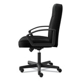 Hvl601 Series Executive High-back Chair, Supports Up To 250 Lbs., Black Seat-black Back, Black Base