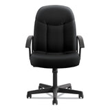 Hvl601 Series Executive High-back Chair, Supports Up To 250 Lbs., Black Seat-black Back, Black Base