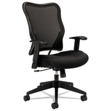 Vl702 Mesh High-back Task Chair, Supports Up To 250 Lbs., Black Seat-black Back, Black Base