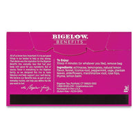 Benefits Lemon And Echinacea Herbal Tea Bags, 0.6 Oz Tea Bag, 18-box
