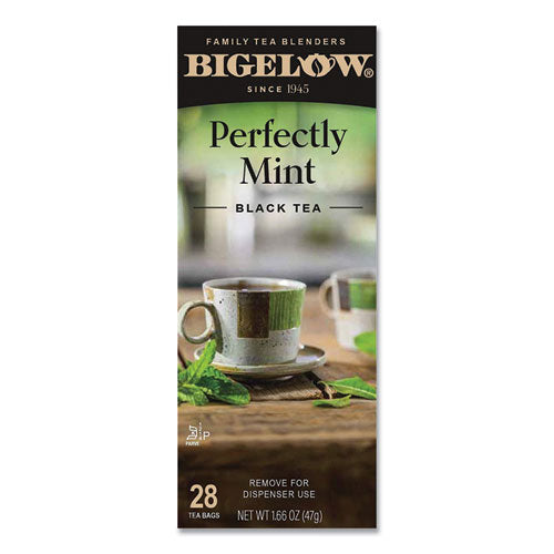 Perfectly Mint Black Tea, 28-box