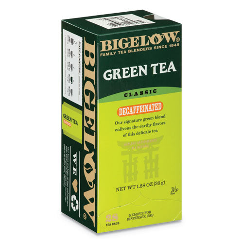 Decaffeinated Green Tea, Green Decaf, 0.34 Lbs, 28-box