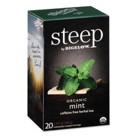 Steep Tea, Mint, 1.41 Oz Tea Bag, 20-box
