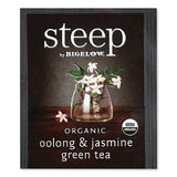 Steep Tea, Oolong And Jasmine Green, 0.06 Oz Tea Bag, 20-box