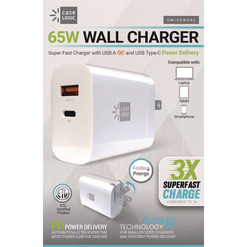 Wall Charger, 60 W, White