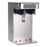 Icb Infusion Series Twin Tall Coffee Brewer, 51 Cups, Silver/black, Ships In 7-10 Business Days