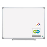 Earth Ceramic Dry Erase Board, 36x48, Aluminum Frame