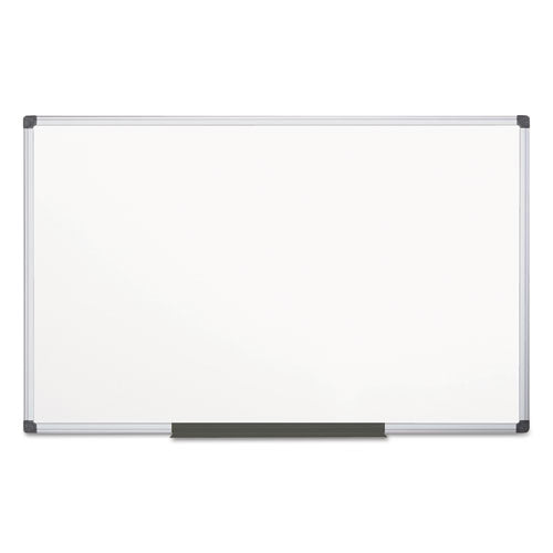 Porcelain Value Dry Erase Board, 48 X 96, White, Aluminum Frame