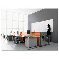 Magnetic Dry Erase Tile Board, 29 1-2 X 45, White Surface