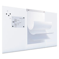 Magnetic Dry Erase Tile Board, 29 1-2 X 45, White Surface