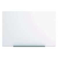 Magnetic Dry Erase Tile Board, 38 1-2 X 58, White Surface