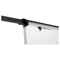 360 Multi-use Mobile Magnetic Dry Erase Easel, 27 X 41, Black Frame