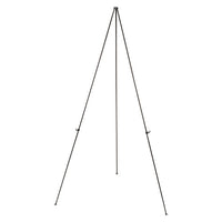 Instant Easel, 61 1-2", Black, Steel, Lightweight