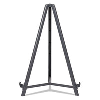 Quantum Heavy Duty Display Easel, 35.62" - 61.22"h, Plastic, Black