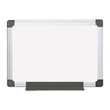 Value Melamine Dry Erase Board, 18 X 24, White, Aluminum Frame