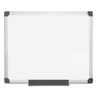 Value Lacquered Steel Magnetic Dry Erase Board, 24 X 36, White, Aluminum Frame