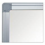 Value Lacquered Steel Magnetic Dry Erase Board, 36 X 48, White, Aluminum Frame