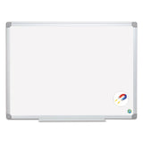 Earth Gold Ultra Magnetic Dry Erase Boards, 48 X 96, White, Aluminum Frame