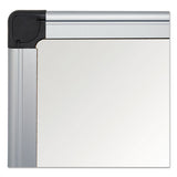 Value Lacquered Steel Magnetic Dry Erase Board, 48 X 72, White, Aluminum Frame