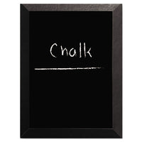 Kamashi Chalk Board, 36 X 24, Black Frame