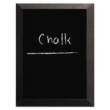 Kamashi Chalk Board, 36 X 24, Black Frame