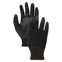 Palm Coated Cut-resistant Hppe Glove, Salt & Pepper-black, Size 10 (x-large), Dz