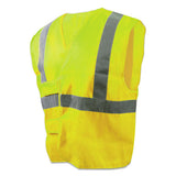 Class 2 Safety Vests, Orange-silver, Standard