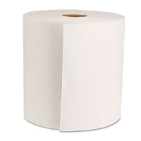 Boardwalk Green Universal Roll Towels, Natural White, 8"x800ft, 6 Rolls-carton