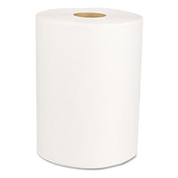 Boardwalk Green Universal Roll Towels, Natural White, 8"x800ft, 6 Rolls-carton