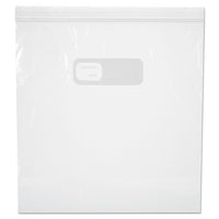 Reclosable Food Storage Bags, 1 Gal, 1.75 Mil, 10.5" X 11", Clear, 250-box