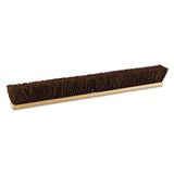 Floor Brush Head, 36" Wide, Palmyra Bristles