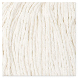 Cut-end Wet Mop Head, Rayon, No. 20, White