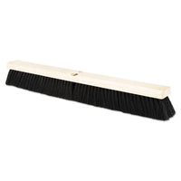 Floor Brush Head, 2 1-2" Black Tampico Fiber, 24"