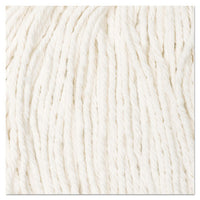 Cut-end Wet Mop Head, Cotton, No. 24, White